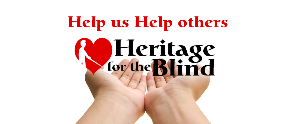 Donate to Heritage for the Blind